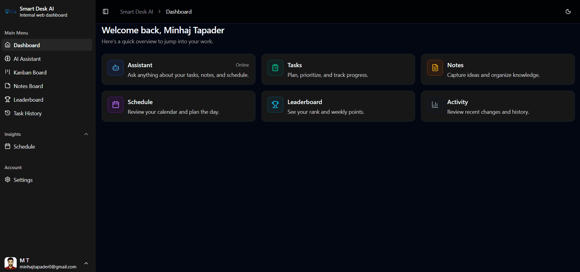 Smart Desk AI Screenshot 3